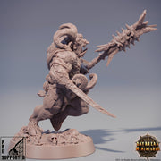 Beastman - Minotaur -Yakfolk  | 28mm, 32mm,54mm,75mm, 100mm Scale Resin Miniature | Dungeons and Dragons Miniatures | Pathfinder | - Only-Games