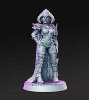 Female Human Sorcerer | 28mm Scale | 32mm Scale | 75mm Scale  - Minis - D&D 5e - Pathfinder Sexy Figurine- RN Estudio - Only-Games