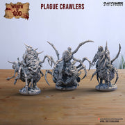 Flesh Abomination Crawlers Demon | 55mm tall | 28mm/32mm scale | Dungeons and Dragons | Pathfinder | - Only-Games