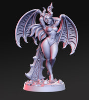 Pinup Succubus | 28mm Scale | 32mm Scale | 75mm Scale |  - Minis - D&D - Sexy Figurine- Sexy Female Demon| Daemon| - Only-Games