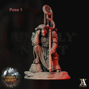 YakFolk (4 Variations)  | Available in 28mm,32mm,75mm Scales Miniature | Dungeons and Dragons | Pathfinder | Goat-Man | Archvillain Games - Only-Games