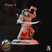 YakFolk (4 Variations)  | Available in 28mm,32mm,75mm Scales Miniature | Dungeons and Dragons | Pathfinder | Goat-Man | Archvillain Games - Only-Games
