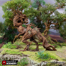 Tree-Rex - Hagglethorn Hollow Printable Scenery Wargaming D&D DnD Tyrannosaurus T-Rex Tree Rex