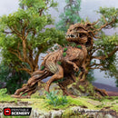 Tree-Rex - Hagglethorn Hollow Printable Scenery Wargaming D&D DnD Tyrannosaurus T-Rex Tree Rex