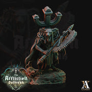 Wererat plague Bearer Priest | Resin Miniature | Dungeons and Dragons | 28mm,32mm,75mm Scales | Pathfinder ratfolk | D&D 5e | - Only-Games