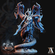 Marilith Demon General | Demon Prince | 127mm, 5 inches tall | Out of the Abyss | Demon | Dungeons and Dragons | - Only-Games