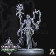 Dark Elf Female Cleric - Drow Priestess of Loth | 54mm,75mm, 100mm Scale| DnD Miniature | Dungeons and Dragons | Baenere | Sexy Elf - Only-Games