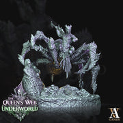Male Drider Dark Elf Lolth Monstrosity| 28mm and 32mm scale. 65mm tall | DnD Miniature | Drow Rider | Miniature for Dungeons and Dragons| - Only-Games