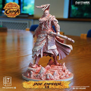 Human Kensai Monk or Fighter Samurai | 28mm,32mm scale or 50mm tall | Resin Miniature | Dungeons and Dragons | Clay Cyanide - Only-Games