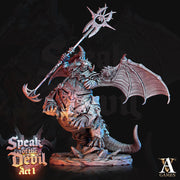 Demon Ogre Daemon Devil  | 105mm tall | 28mm/ 32mm scale (Large and Huge ) | Dungeons and Dragons - Only-Games