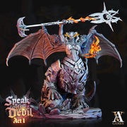 Demon Ogre Daemon Devil | 105mm tall | 28mm/ 32mm scale (Large and Huge ) | Dungeons and Dragons - Only-Games