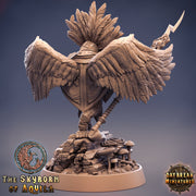 Aarakocra Wizard | 28mm, 32mm, 75mm Scale Resin Miniature | Dungeons and Dragons | Daybreak  Miniatures - Only-Games