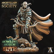 Elf Ranger Fighter | Elf Fighter | Miniature | 28mm Scale | 32mm Scale | 75mm Scale | Pathfinder Figure | DnD | Elf Figurine unpainted| - Only-Games