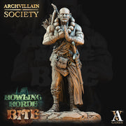 Half-Orc Male Monk Adventurer PC or NPC | 28mm, 32mm, 75mm Scales | Dungeons and Dragons | Pathfinder | - Only-Games