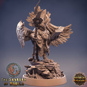 Aarakocra Wizard | 28mm, 32mm, 75mm Scale Resin Miniature | Dungeons and Dragons | Daybreak  Miniatures - Only-Games