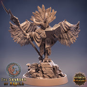 Aarakocra Wizard | 28mm, 32mm, 75mm Scale Resin Miniature | Dungeons and Dragons | Daybreak  Miniatures - Only-Games