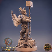 Aarakocra Cleric Paladin Fighter | 28mm, 32mm, 75mm Scale Resin Miniature | Dungeons and Dragons | Daybreak  Miniatures - Only-Games