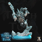 Ice Troll Giant  Available in 28mm and 32mm Scale. 70mm tall | DnD 5e Miniature |  Resin Figure for Dungeons and Dragons| Archvillain Games - Only-Games