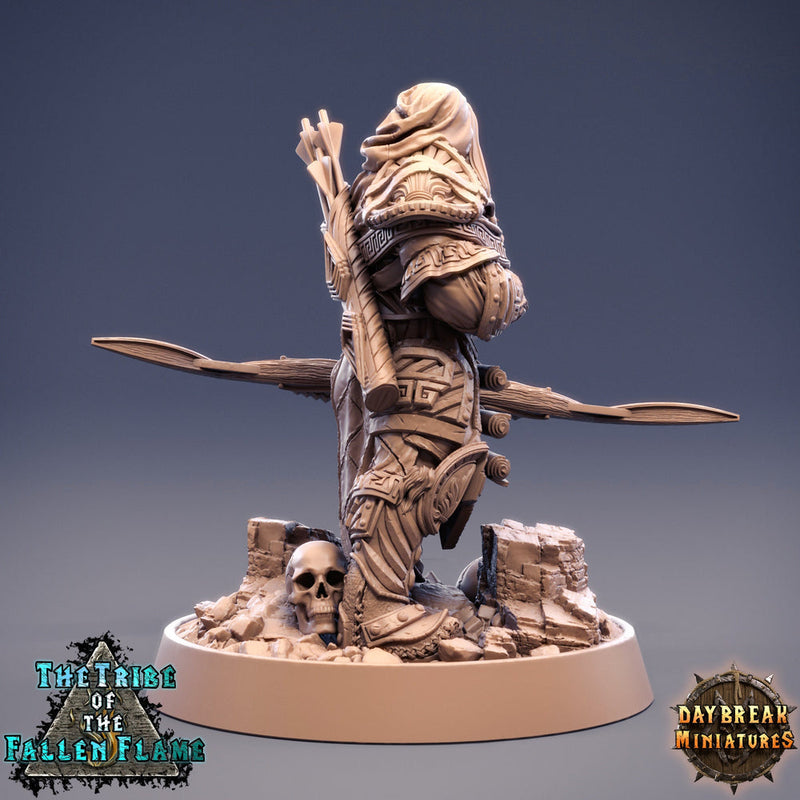 Rogue Assassin  Ranger Sharpshooter Longbow Expert | 28mm, 32mm, 75mm Scale Resin Miniature | Dungeons and Dragons | Daybreak  Miniatures - Only-Games