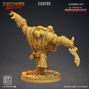 Tortle Monk PC or NPC | 28mm, 32mm,75mm Scales | Dungeons and Dragons | Pathfinder |Clay Cyanide - Only-Games