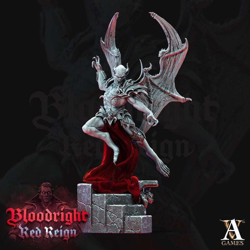 Vampire Elder | 145mm tall available: 28mm, 32mm, Scales | Undead Dungeons and Dragons 5e Miniatures | Pathfinder | Figurine | DnD Mini | - Only-Games