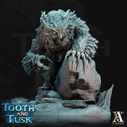 Owlbear Dnd 5e Monstrosity Miniature | 3 Poses Available in Large, Huge, Gargantuan Size | Dungeons and Dragons | Archvillain Games mini - Only-Games
