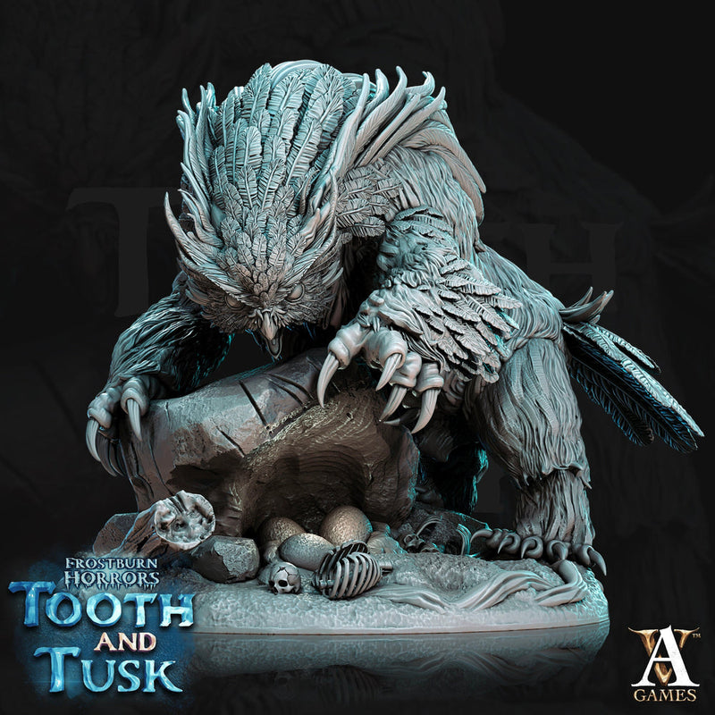 Owlbear Dnd 5e Monstrosity Miniature | 3 Poses Available in Large, Huge, Gargantuan Size | Dungeons and Dragons | Archvillain Games mini - Only-Games