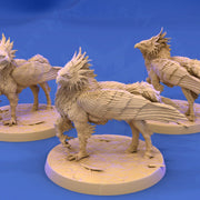 Hippogriff Winged Dungeons and Dragons Miniature  Available: 28mm, 32mm 75mm Scale |- Minis - D&D 5e Desert | Mini Monster Mayhem - Only-Games