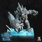 Ice Troll Giant  Available in 28mm and 32mm Scale. 70mm tall | DnD 5e Miniature |  Resin Figure for Dungeons and Dragons| Archvillain Games - Only-Games