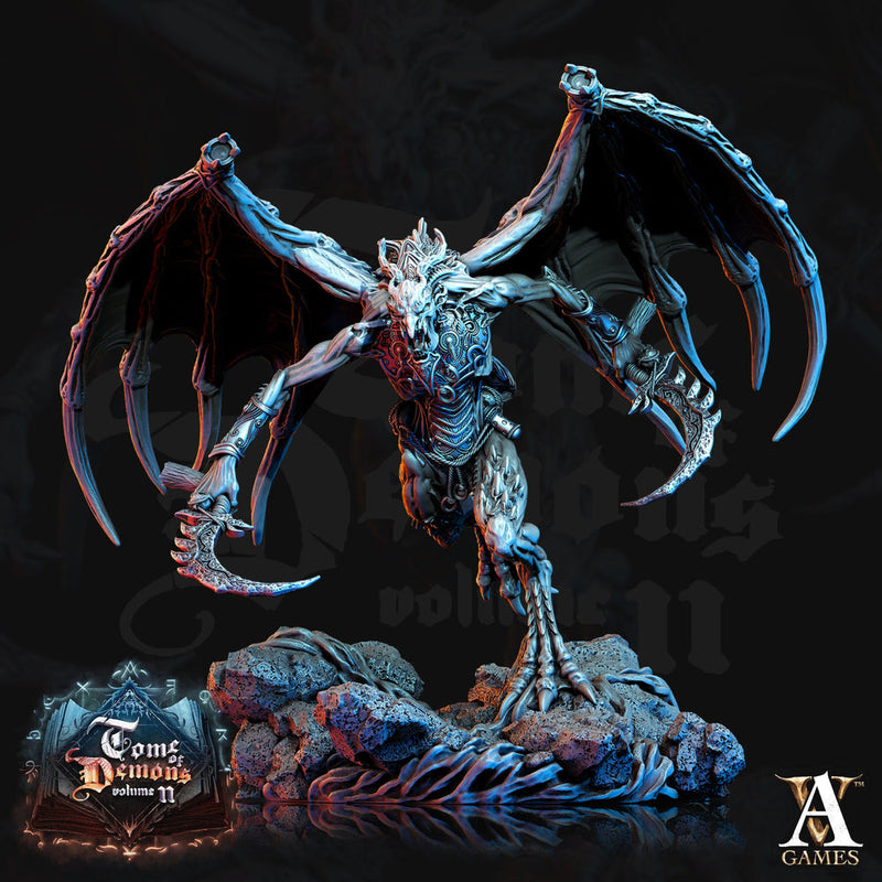 Tanar'ri Vrok Demon - Horned Devil | 80mm tall | 28mm & 32mm, 75mm Scale | Out of the Abyss | Dungeons and Dragons| DnD 5e - Only-Games