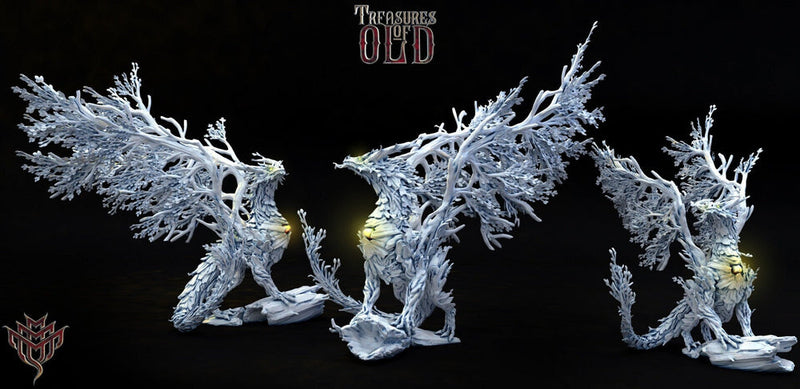 Forest Dragon miniature  | Available in Mature & Ancient sizes 225mm High |  Dragon Statue | Figurine | Dungeons and Dragons 5e - Only-Games