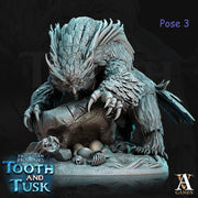 Owlbear Dnd 5e Monstrosity Miniature | 3 Poses Available in Large, Huge, Gargantuan Size | Dungeons and Dragons | Archvillain Games mini - Only-Games