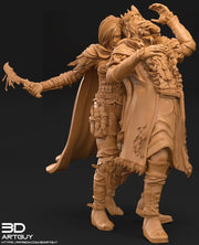 Pinup Female Human Assassin Rogue Assassinating PC or NPC |28mm, 32mm Scales also 50mm and 100mm| Dungeons and Dragons| Pathfinder |3dArtGuy - Only-Games