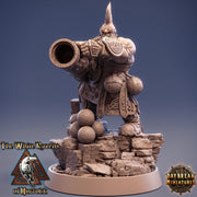 Dwarf Fighter Gunslinger Artificer Artillerist | Dand Dragons|28mm,32mm,54mm,75mm,100mm Scale|Pathfinder Painting|Daybreak Miniatures - Only-Games