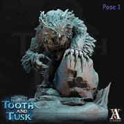 Owlbear Dnd 5e Monstrosity Miniature | 3 Poses Available in Large, Huge, Gargantuan Size | Dungeons and Dragons | Archvillain Games mini - Only-Games