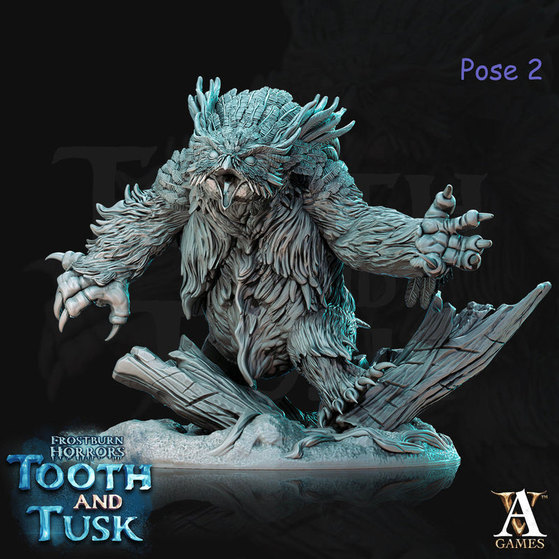 Owlbear Dnd 5e Monstrosity Miniature | 3 Poses Available in Large, Huge, Gargantuan Size | Dungeons and Dragons | Archvillain Games mini - Only-Games