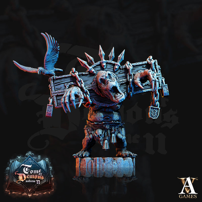 Undead Spawn, Demon Slave Minion | 28mm, 32mm, 75mm Scale | Undead Dungeons and Dragons 5e Miniatures | Pathfinder | Archvillain games - Only-Games