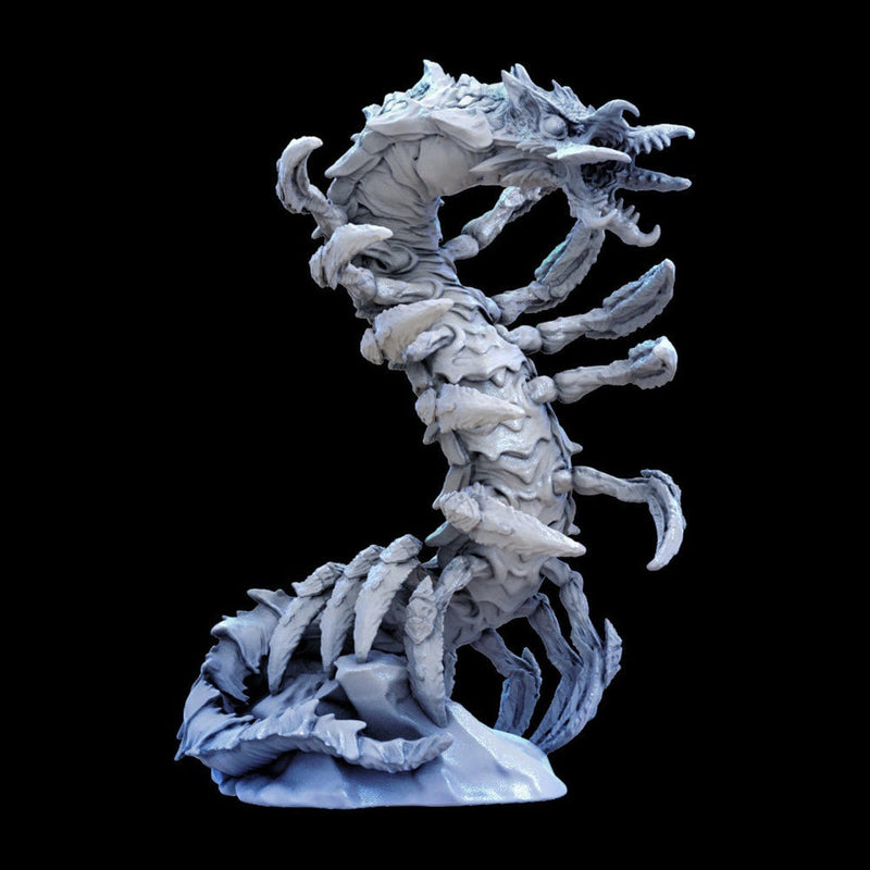 Remorhaz Challenge 11 Monster Miniature  | Available in Large (78mm) & Huge (90mm) High | Resin Statue | Figurine | Dungeons and Dragons 5e - Only-Games