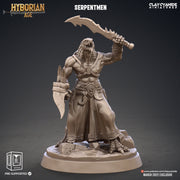 Yuan-Ti Abomination Pureblood, Serpentfolk, Serpent-men | 28mm, 32mm,75mm Scales | Resin Miniature | Dungeons and Dragons  | Pathfinder | - Only-Games