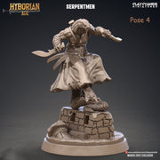 Yuan-Ti Abomination Pureblood, Serpentfolk, Serpent-men | 28mm, 32mm,75mm Scales | Resin Miniature | Dungeons and Dragons  | Pathfinder | - Only-Games
