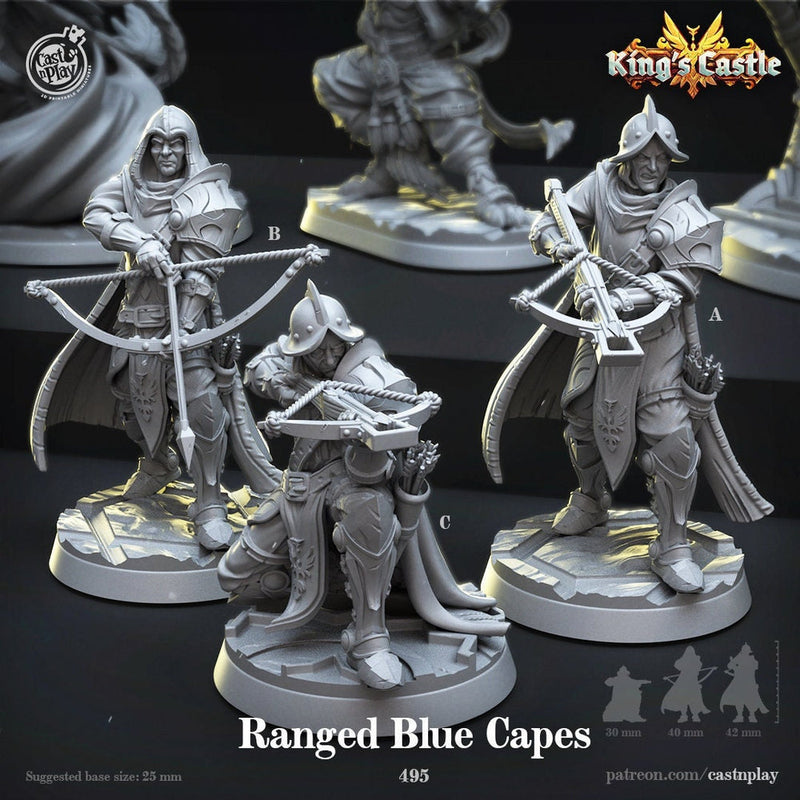Rangers Paladins Fighters Crosbow Expert Bow Sharpshooter D&D 5e Miniatures | Dungeons and Dragons | 28mm, 32mm, 75mm |Pathfinder |CastnPlay - Only-Games