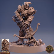 Skeleton Lord with Crossbow | Undead | D and D| 28mm, 32mm, 54mm, 75mm,100mm | Pathfinder | Figure for Painting| Daybreak - Only-Games