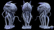Elder Brain Mind Flayer, Illithid Unpainted |130 mm (5.1") tall 28mm/32mm Scales | Dungeons and Dragons | Pathfinder | DnD 5e | Mindflayer - Only-Games