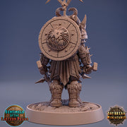 Barbarian Fighter Human  | 28mm, 32mm, 75mm Scale Resin Miniature | Dungeons and Dragons | Daybreak  Miniatures - Only-Games