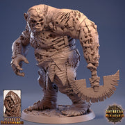 Undead Giant Zombie Ogre Troll. Flesh Golem  | 28mm,32mm,75mm Scale | Dungeons and Dragons | Pathfinder | Daybreak Miniatures |Tabletop RPG| - Only-Games