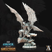 Male Celestial Angel, Solar, Deva | 28mm, 32mm, 75mm Scales | Dungeons and Dragons 5e figure | Pathfinder | Archvillain Games - Only-Games
