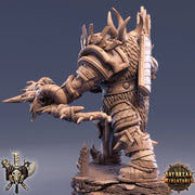 Orc War Chief | Orc Archer Fighter Ranger Barbarian | Scales: 28mm | 32mm |54mm |75mm |100mm  Megaboss | Dungeons and Dragons | Pathfinder | - Only-Games