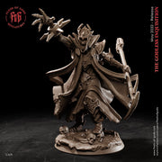 Undead Lich | 28mm, 32mm, 75mm Scale Resin Miniature | Flesh of Gods | Dungeons and Dragons | - Only-Games