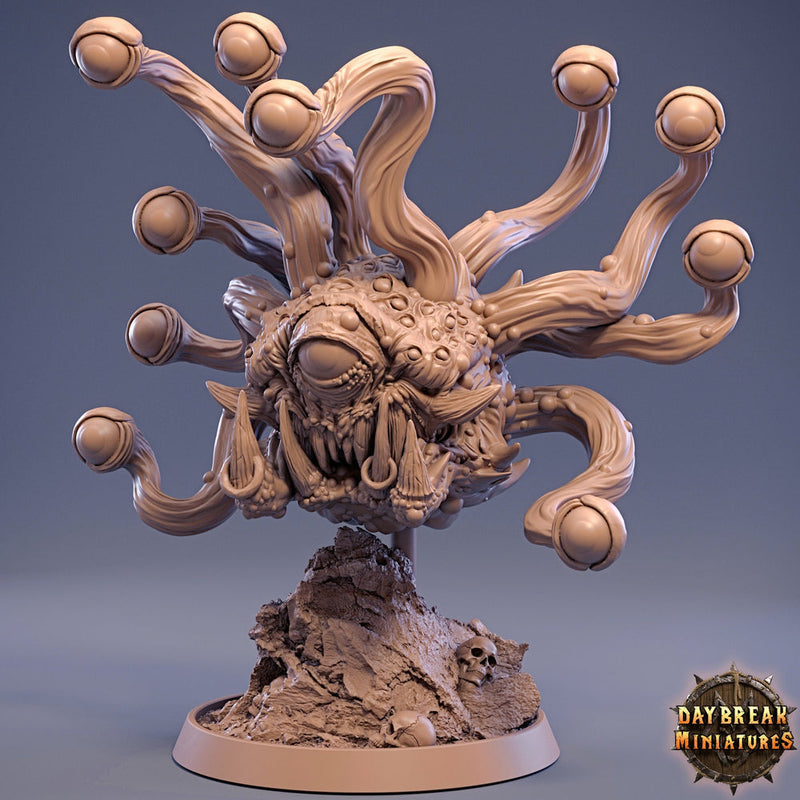 Beholder, Eye Tyrant, Sphere of many Eyes, D&D 5e Resin Miniature | 28mm, 32mm, 75mm Scales | Pathfinder | DnD | Daybreak Miniatures - Only-Games