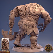 Undead Giant Zombie Ogre Troll. Flesh Golem  | 28mm,32mm,75mm Scale | Dungeons and Dragons | Pathfinder | Daybreak Miniatures |Tabletop RPG| - Only-Games